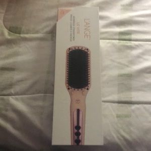 L’ange Hairbrush Straightener Rose